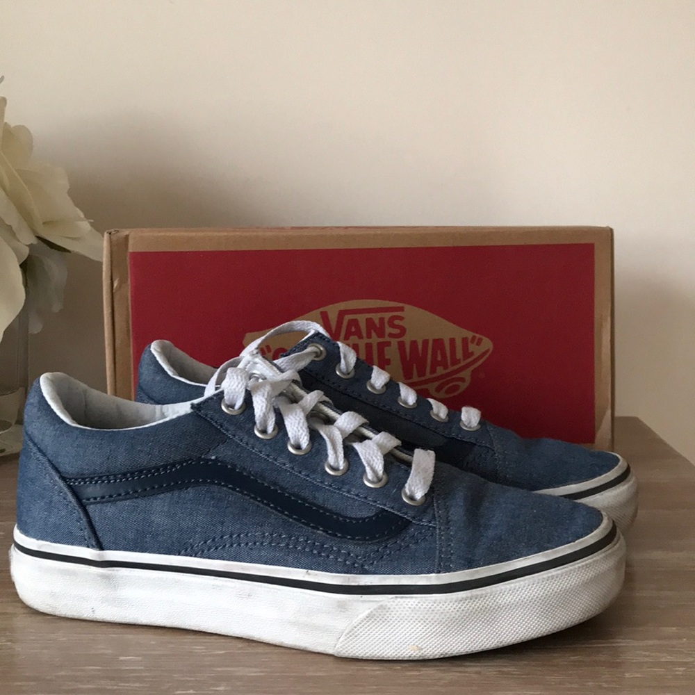 VANS Old Skool Chambray Blue